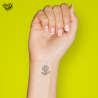 Tatouage éphémère motif marguerite