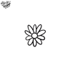 Tatouage éphémère motif pâquerette