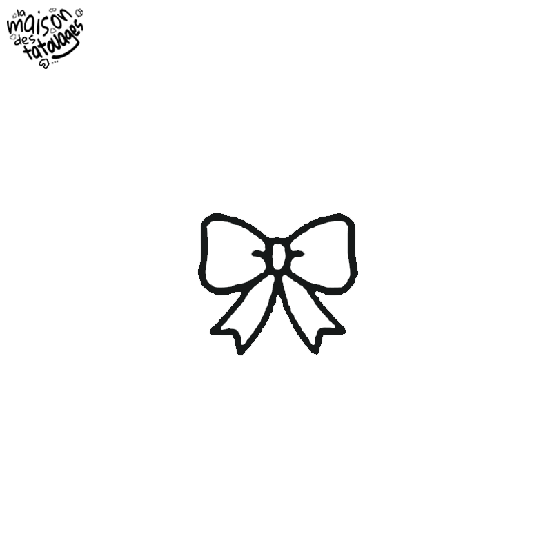 Tatouage éphémère motif nœud