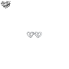 Tatouage éphémère motif  lunette cœur