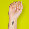 Tatouage éphémère motif plante en pot
