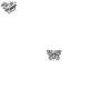 Tatouage éphémère motif petit papillon