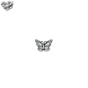 Tatouage éphémère motif papillon élancé