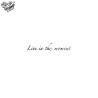 Tatouage éphémère écriture : live in the moment