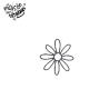 Tatouage éphémère fleur, marguerite