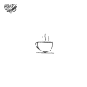 Tatouage éphémère café chaud