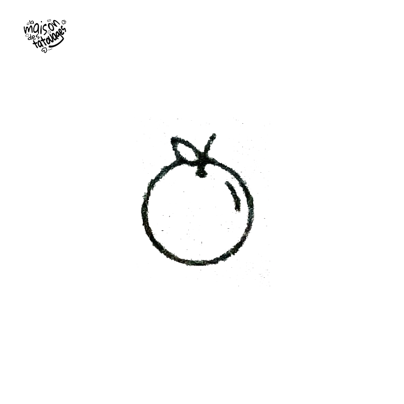 Tatouage éphémère clémentine