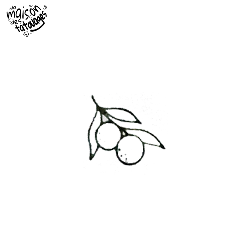 Tatouage éphémère clémentine duo