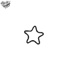 Tatouage éphémère motif petite étoile