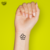 Tatouage éphémère motif fleur