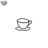 Tatouage éphémère motif tasse